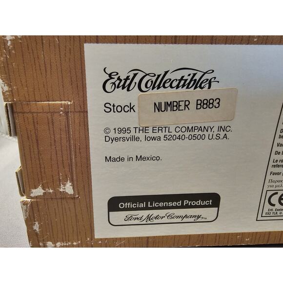 1995 Ertl Collectibles Tip-Off Collection MN Timberwolves Ford Pickup Truck Bank - Picture 7 of 9